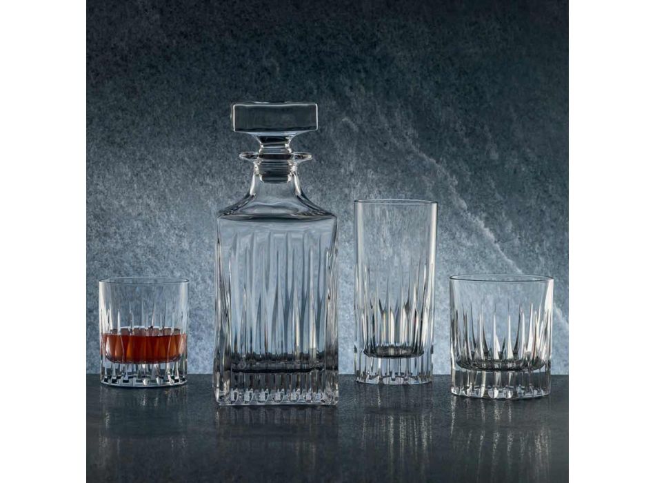 12 gota me uiski të ulët ose ujë me gumëzhitës në kristal ekologjik - Voglia Viadurini