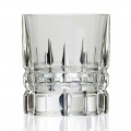 12 gota uiski me rrota të modës së vjetër basso në kristal - Fiucco