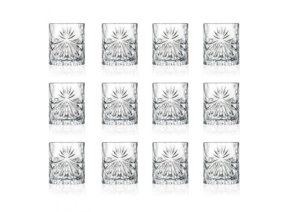 12 gota me dy gishta të modës së vjetër në modelin e kristalit eko - Daniele