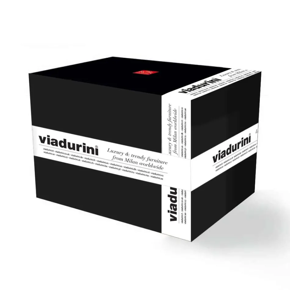 12 gota gumëzhitëse dyshe të modës së vjetër në luksoze Eco Crystal - Destino Viadurini