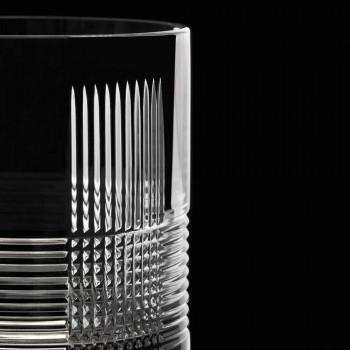 12 gota për ujë ose dizajn të cilësisë së mirë uiski në kristal të zbukuruar - i prekshëm