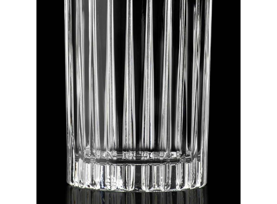 12 gota gumëzhitje me lartësi të lartë në kristal të dekoruar eko - Senzatempo Viadurini