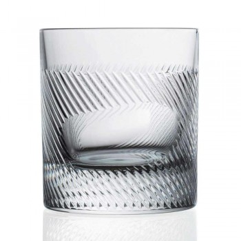 12 gota uiski ose uji në dizajn të cilësisë së mirë të dekoruar me kristal Eco - i prekshëm