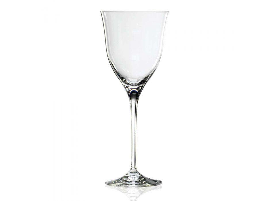 12 gota të verës së bardhë në dizajnin luksoz minimal të kristalit ekologjik - të lëmuara