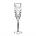 12 gota flaute gotë për shampanjë ose Prosecco në Eco Crystal - Daniele