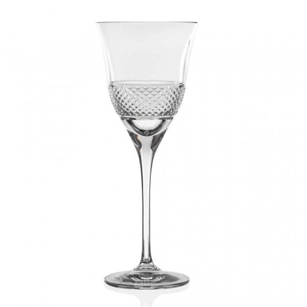 12 gota vere të bardha në dizajn luksoz të dekoruar me kristal ekologjik - Milito Viadurini