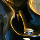 Mbylle Goldline me Dizajn Modern, Prodhuar në Itali Viadurini