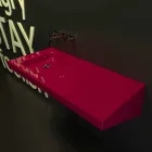 Mobilje për banjë me lavaman Saddled Made in Italy Viadurini