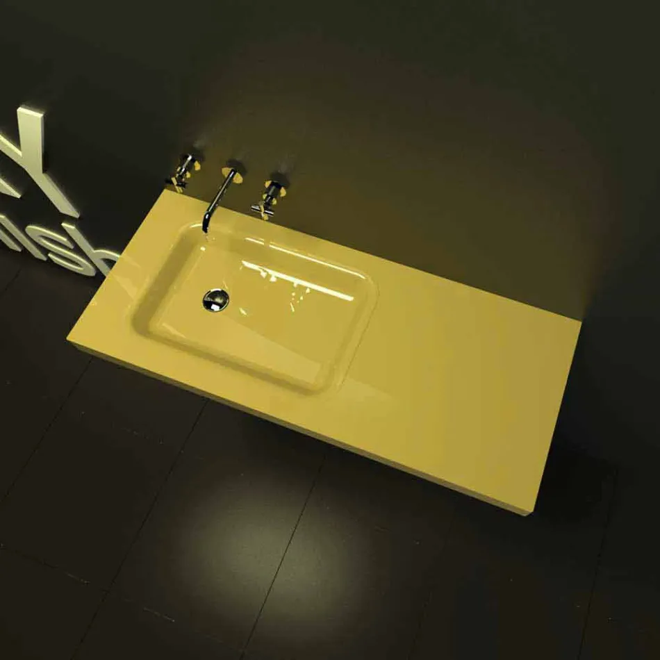 Mobilje për banjë me lavaman Saddled Made in Italy Viadurini