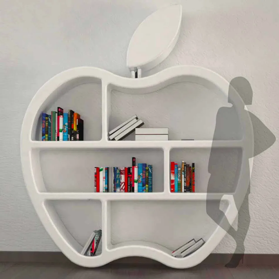 Dizajni i Bibliotekës Glutton Moderne Made in Italy Viadurini