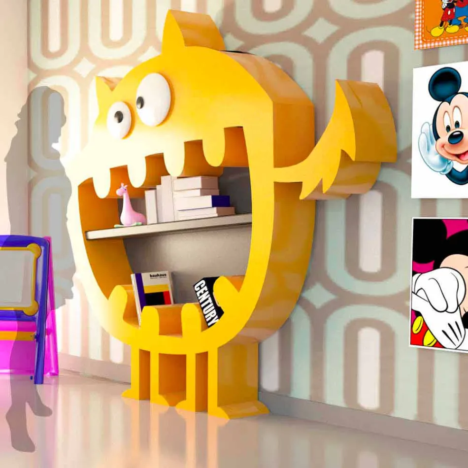 Biblioteka moderne Hardy Made in Italy Viadurini