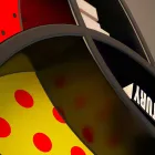 Dizajni i rafteve të Librit Poppy Made in Italy Viadurini