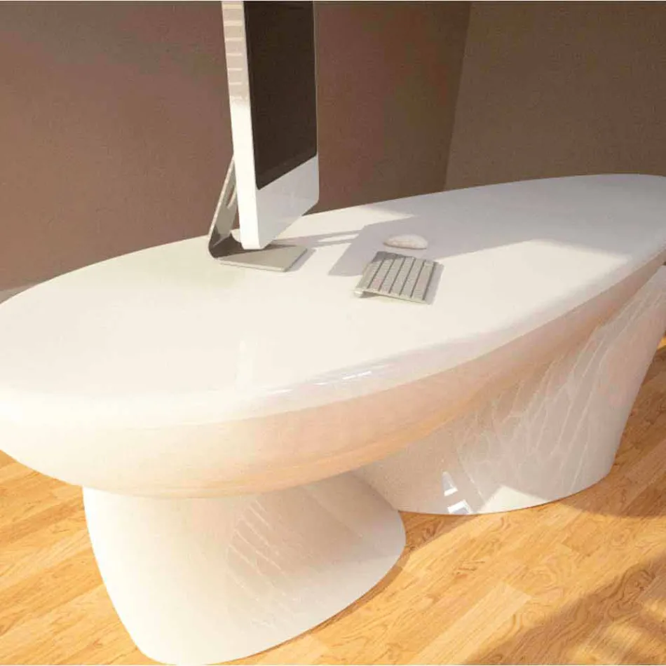 Dizajni i zyrës së tavolinave Sofstone Made in Italy Viadurini