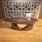 Dizajni i zyrës së tavolinave Sofstone Made in Italy Viadurini