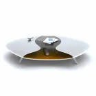 Dizajni i Tavolinës së Kafe Alien Made in Italy Viadurini