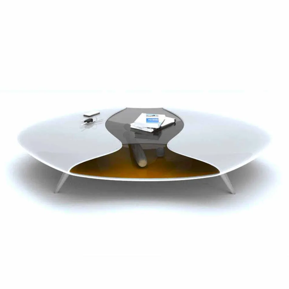 Dizajni i Tavolinës së Kafe Alien Made in Italy Viadurini