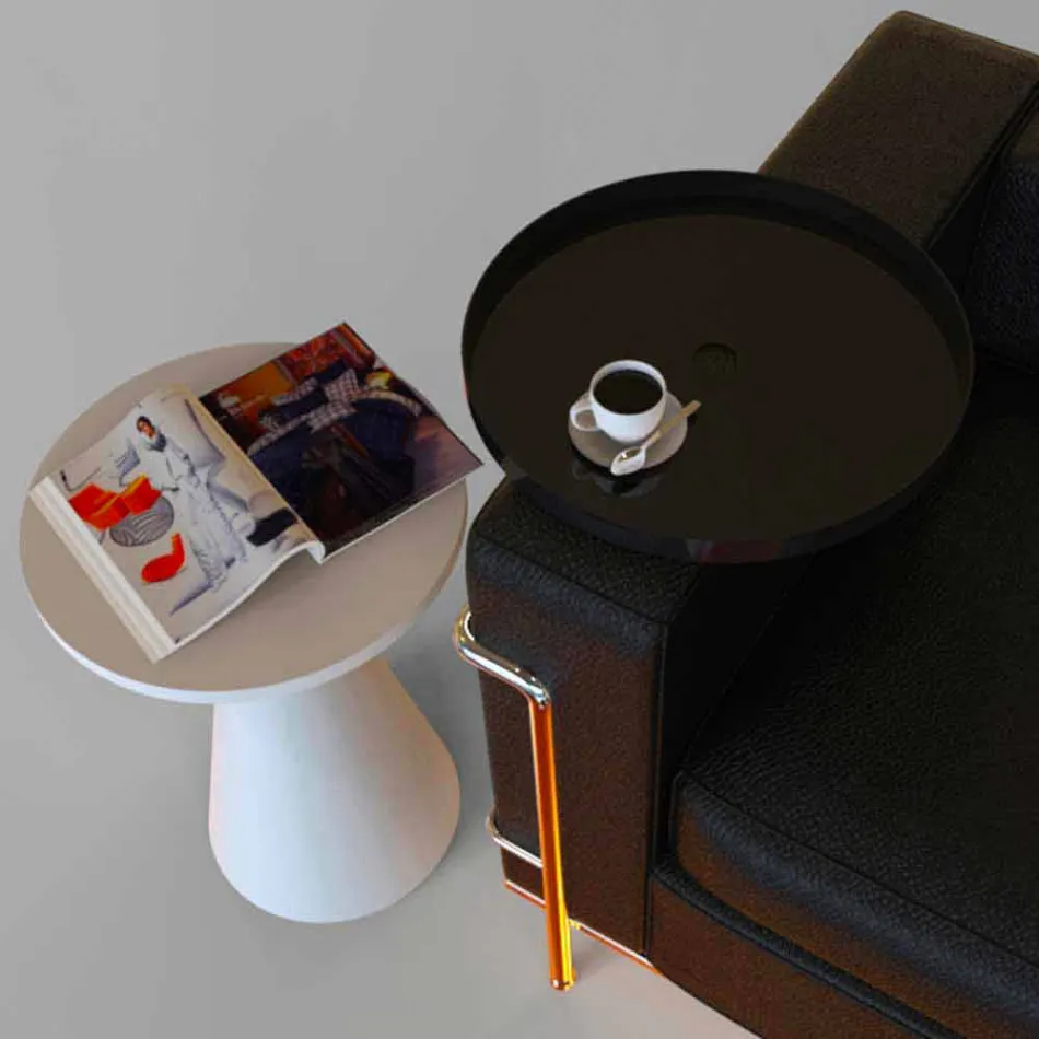 Tabela e kafes Vendi me dizajn modern, i bërë në Itali Viadurini