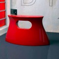 Tavolinë moderne e pritjes Solid Surface të projektimit Bob, i punuar me dorë në Itali