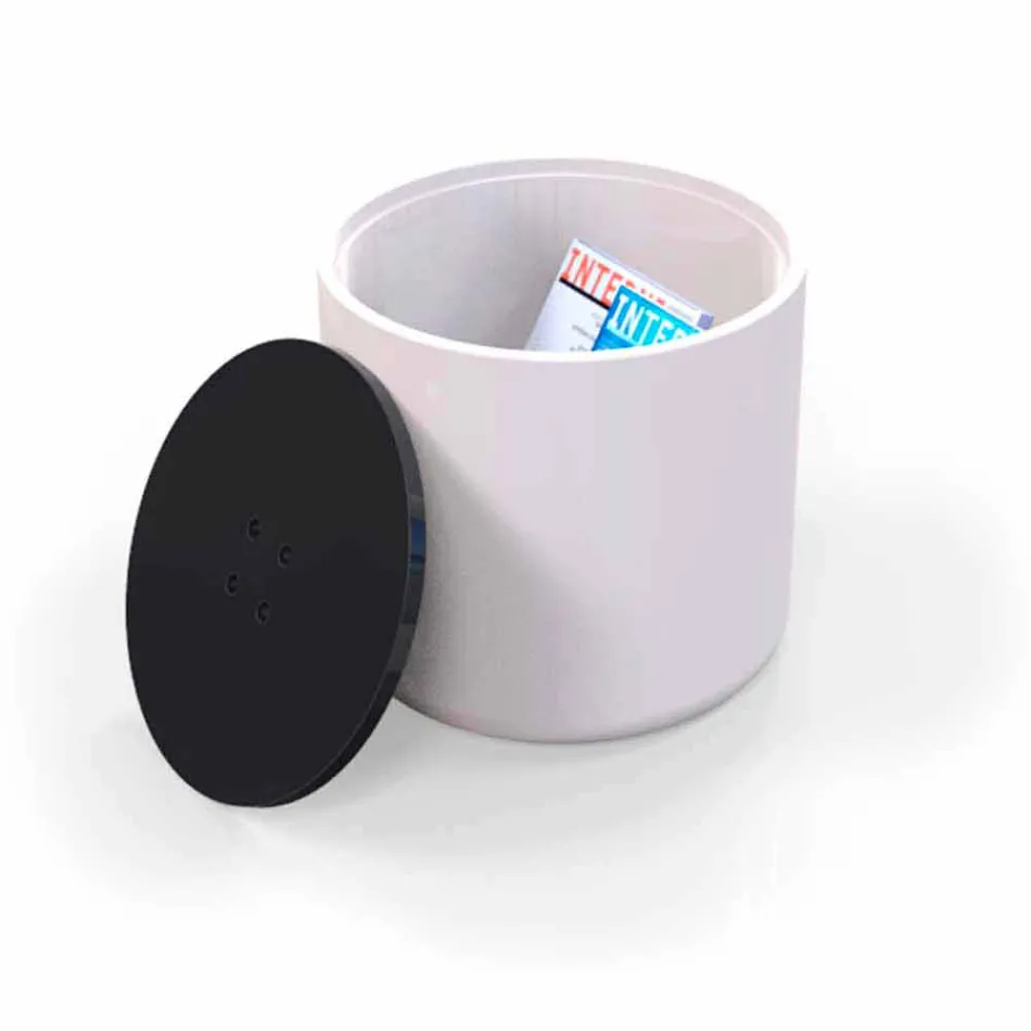 Pako Pouf / Butoni i Dizajnit të Tabelave Made in Italy Viadurini