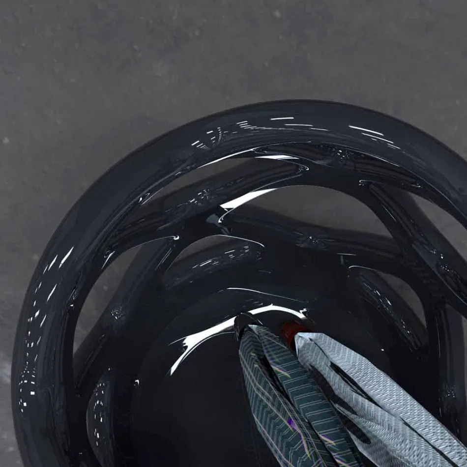 Dizajni i ombrellës Coulee Moderne e bërë në Itali Viadurini