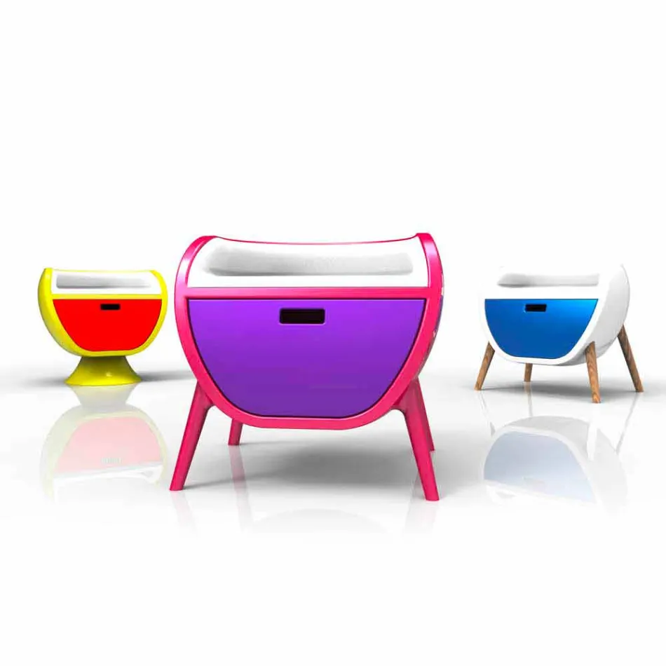 Dhoma e modës moderne e shtratit e bërë në Itali Viadurini