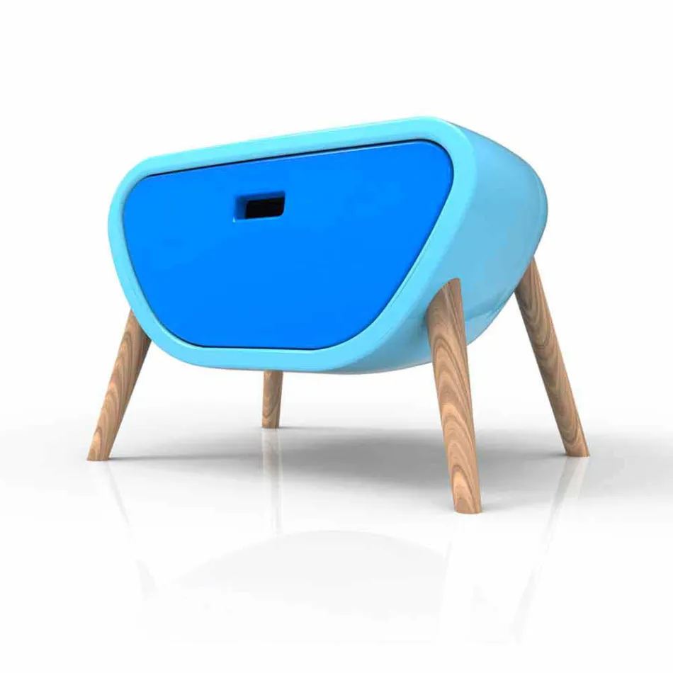 Dizajni modern i një shtrati të vogël, i bërë në Itali Viadurini