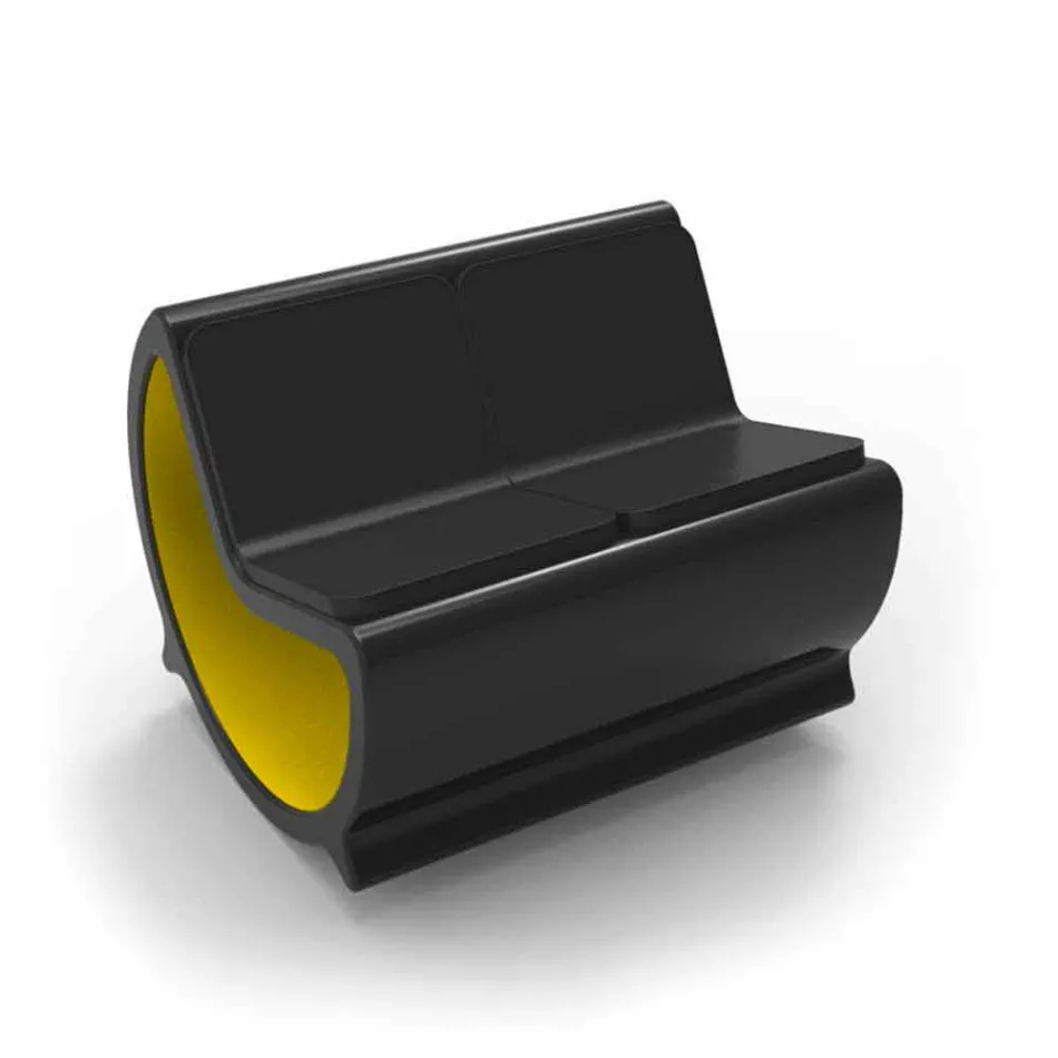 2 divan gjumi Rocking Moon Design Made in Italy Viadurini