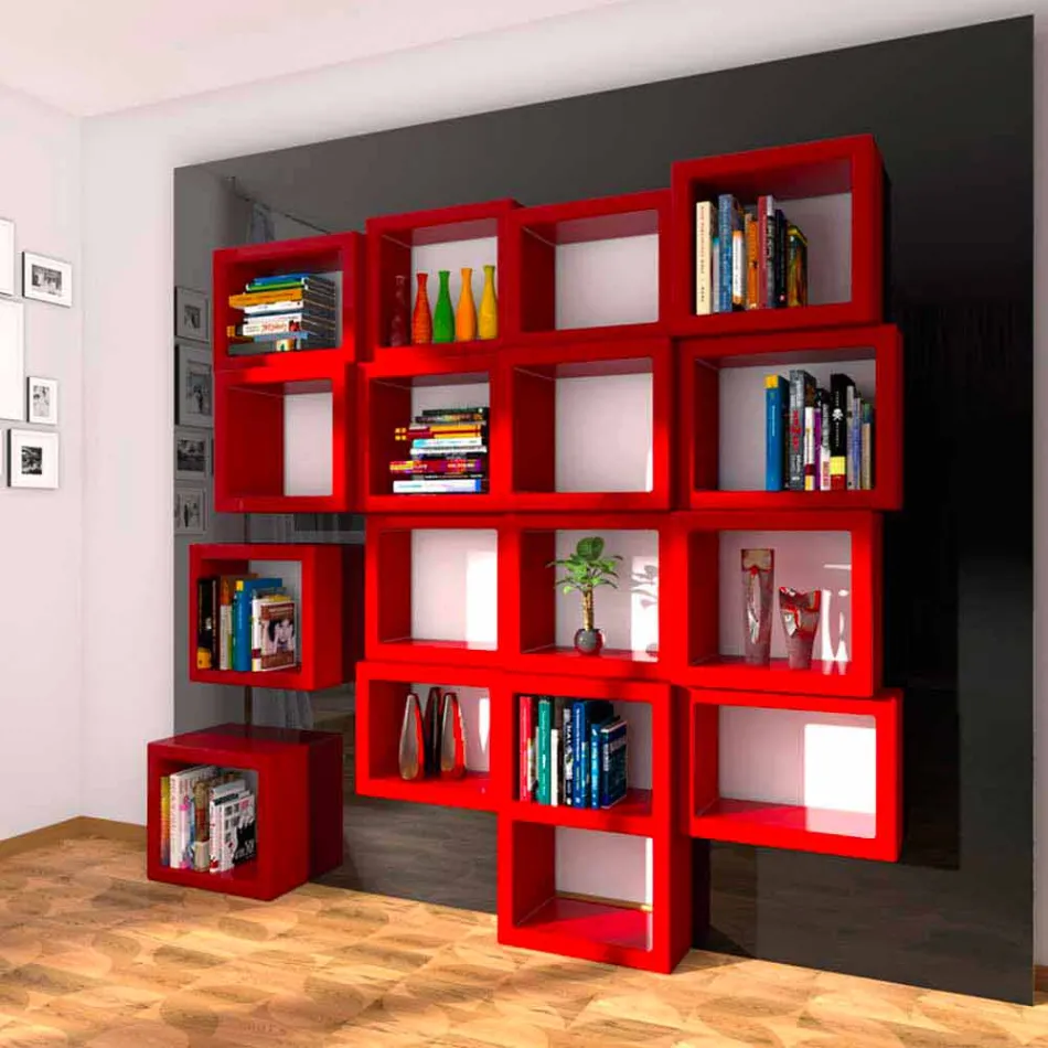 Dizajni i Bibliotekës Fra011 Bërë në Itali Viadurini