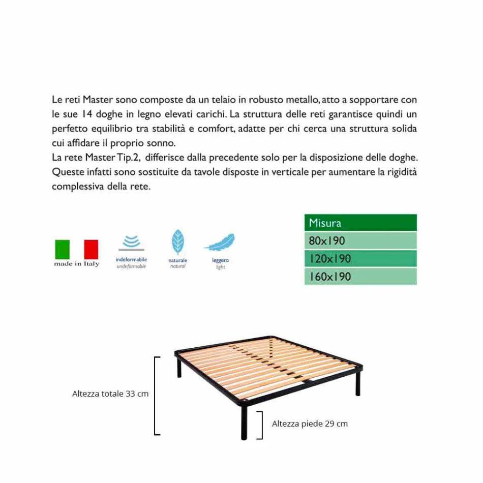 Network Bio Comfort 1 Double Viadurini