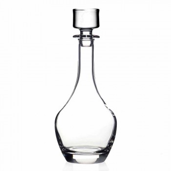 2 shishe për verërat në kristal ekologjik Dizajni minimal italian - I butë