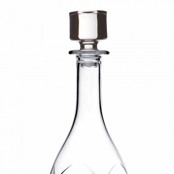 2 shishe vere me kapakë të rrumbullakët të dizajnit në Eco Crystal - Montecristo