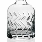 2 shishe uiski kristal eko-miqësore me kapak dekorativ të cilësisë së mirë - aritmi Viadurini