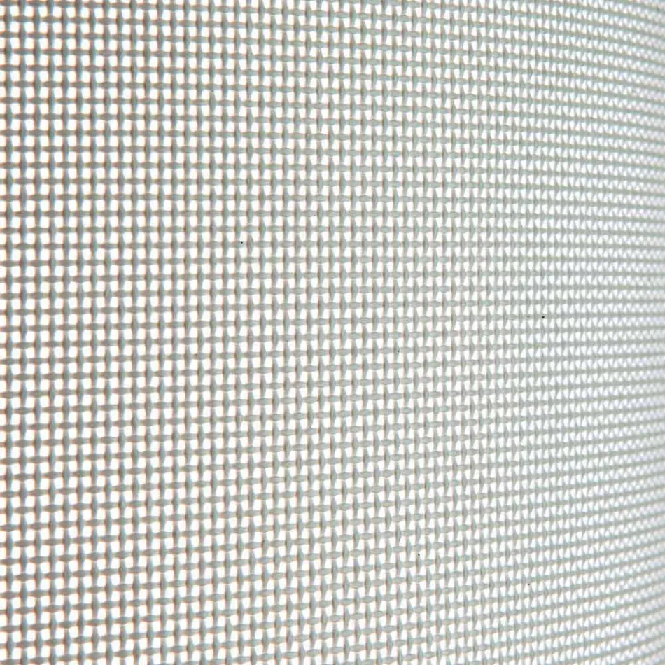 2 Chaise Longues stackable në natyrë në metal dhe pëlhura të bëra në Itali - Perlo Viadurini