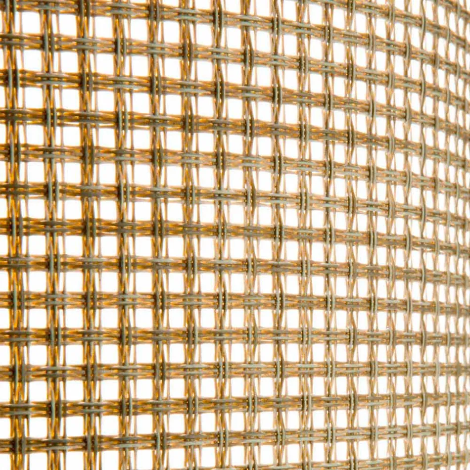 2 Chaise Longues stackable në natyrë në metal dhe pëlhura të bëra në Itali - Perlo Viadurini