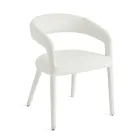 2 Kolltuqe të veshura me tapiceri në pëlhurë Bouclè me kornizë të mbuluar - Domenica Viadurini