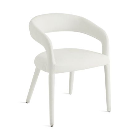 2 Kolltuqe të veshura me tapiceri në pëlhurë Bouclè me kornizë të mbuluar - Domenica Viadurini