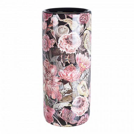 2 Mbështetëse ombrellë prej porcelani me dekal lulesh homemotion - Jolly Viadurini