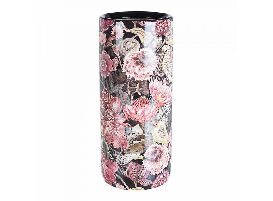 2 Mbështetëse ombrellë prej porcelani me dekal lulesh homemotion - Jolly Viadurini