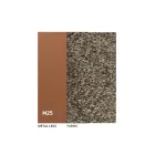 2 Karrige të Brendshme të Bëra prej Metali me Sedilje prej Pëlhure Bliss - Avenia Viadurini