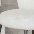 2 Karrige të Bëra prej Metali Grafit me Sedilje prej Pëlhure Bliss - Lunea Viadurini