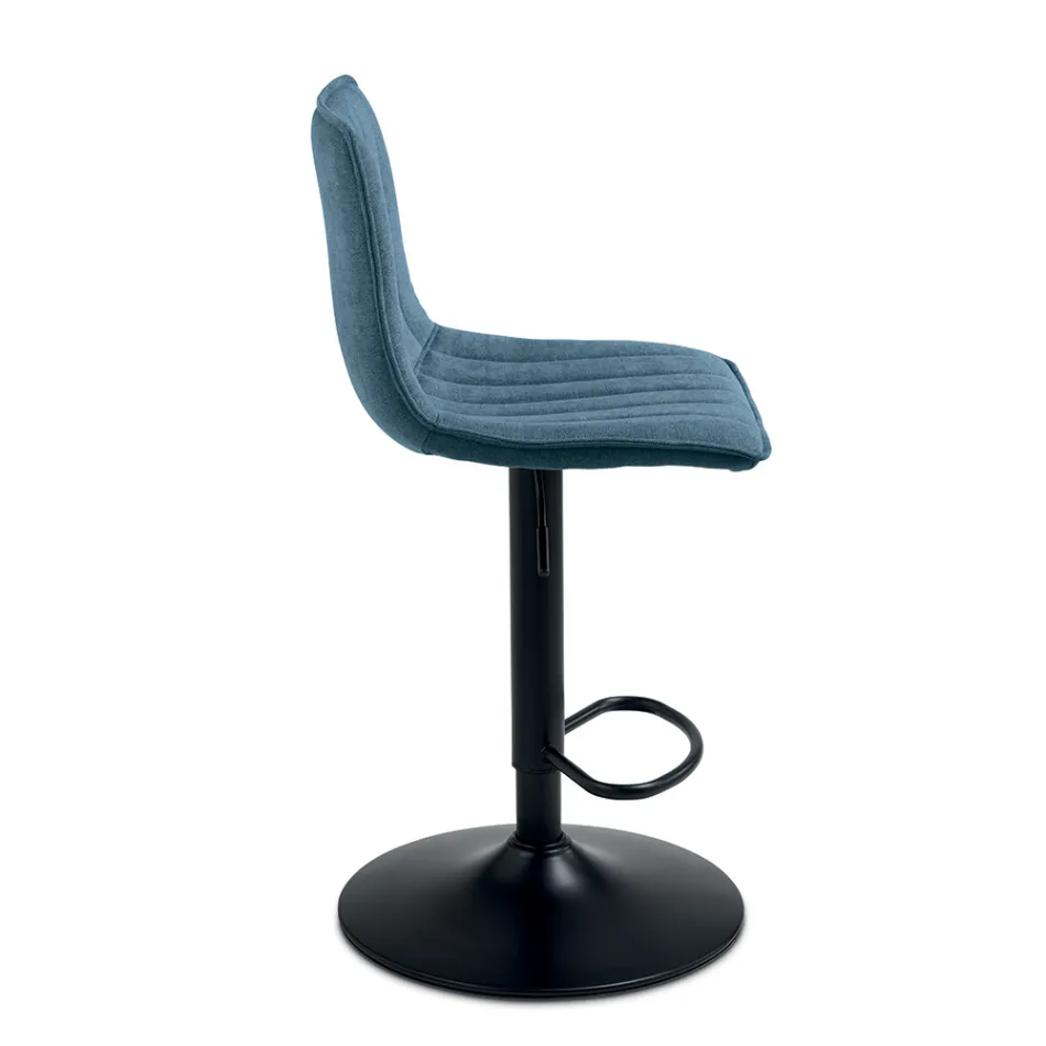 2 Karrige për Dhomë Ndenjeje me Karrige të Veshura me Tapiceri në Ngjyra të Ndryshme - Impeto Viadurini