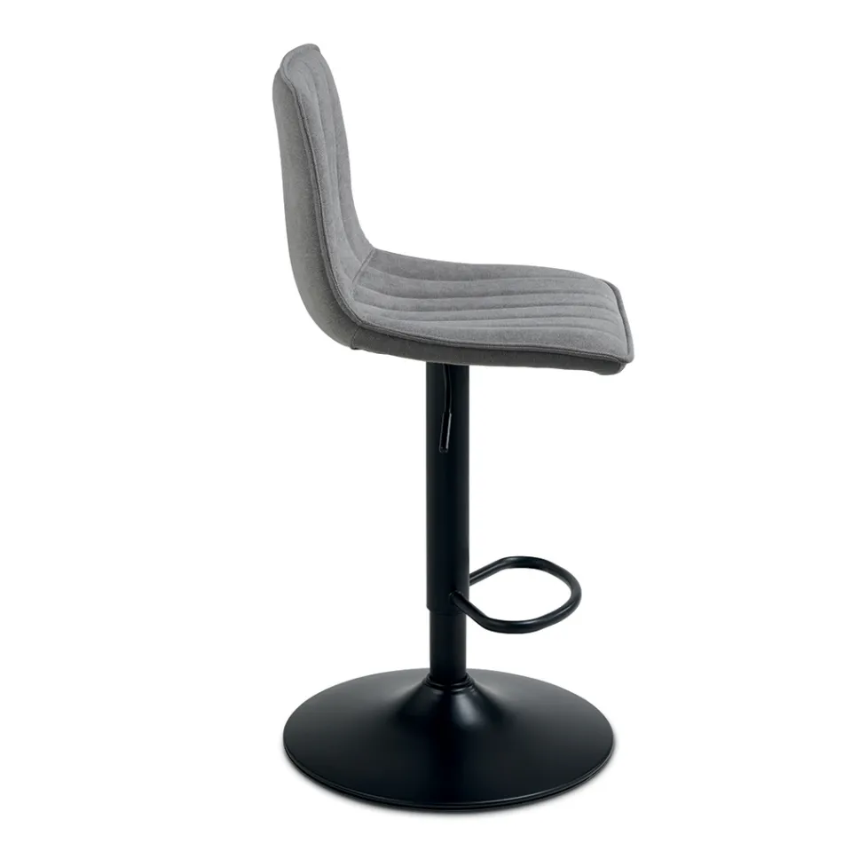 2 Karrige për Dhomë Ndenjeje me Karrige të Veshura me Tapiceri në Ngjyra të Ndryshme - Impeto Viadurini