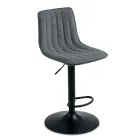 2 Karrige për Dhomë Ndenjeje me Karrige të Veshura me Tapiceri në Ngjyra të Ndryshme - Impeto Viadurini