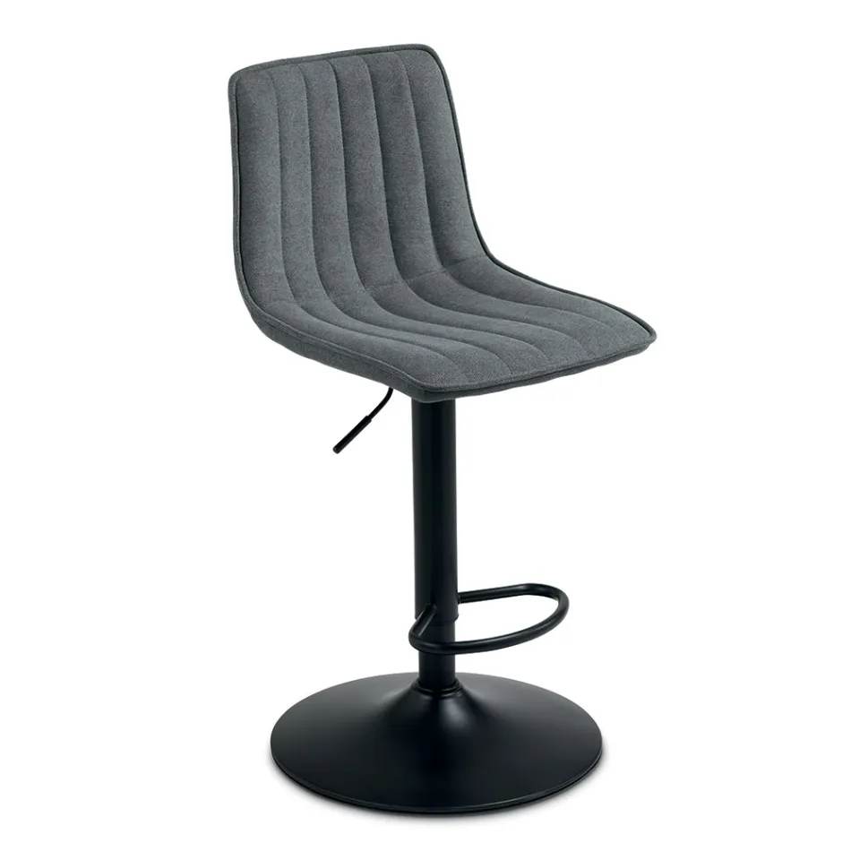 2 Karrige për Dhomë Ndenjeje me Karrige të Veshura me Tapiceri në Ngjyra të Ndryshme - Impeto Viadurini