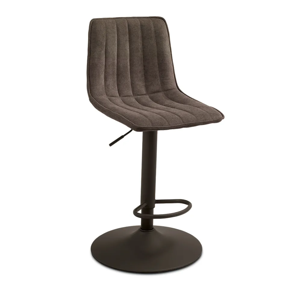 2 Karrige për Dhomë Ndenjeje me Karrige të Veshura me Tapiceri në Ngjyra të Ndryshme - Impeto Viadurini