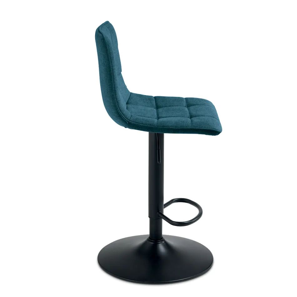 2 Karrige për Dhomë Ndenjeje me Ndenjëse Pëlhure në Ngjyra të Ndryshme - Corrente Viadurini