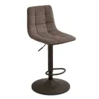 2 Karrige për Dhomë Ndenjeje me Ndenjëse Pëlhure në Ngjyra të Ndryshme - Corrente Viadurini