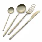 24 takëm në çelik të lëmuar të falsifikuar me përfundime të ndryshme Prodhuar në Itali - Osaka Viadurini