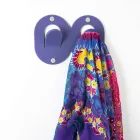 3 Varëse muri në dizajn dyfishtë italian me plexiglas me ngjyra - Kapëse Viadurini