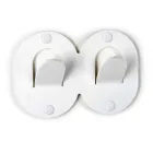 3 Varëse muri në dizajn dyfishtë italian me plexiglas me ngjyra - Kapëse Viadurini